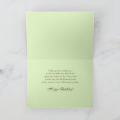 Happy Birthday Butterfly Kaart (Binnen)