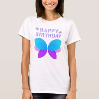 Happy Birthday Butterfly T-shirt