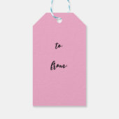 Happy Birthday Cadeaulabel (Achterkant)
