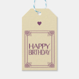 Happy Birthday Cadeaulabel