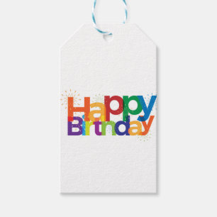 Happy Birthday Cadeaulabel