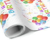 HAPPY BIRTHDAY CADEAUPAPIER (Rol Hoek)