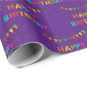 Happy Birthday Cadeaupapier (Rol Hoek)