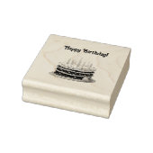 Happy Birthday Cake Bag Gift Party Rubberstempel (Stempel)