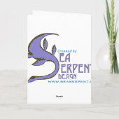 "Happy Birthday" cake (Duits) Kaart (Achterkant)