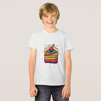 Happy Birthday Cake Jeugd Tri-Blend Tri-Blend Shirt