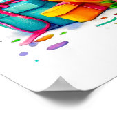 Happy Birthday Cake Poster (Hoek)