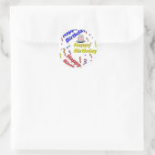 Happy Birthday Cake Sticker (Tas)