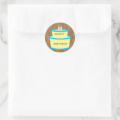 Happy Birthday Cake Stickers (Tas)