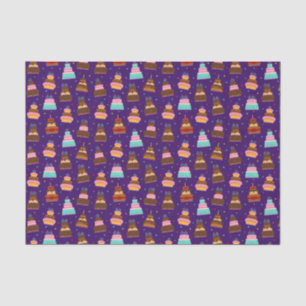 Happy Birthday Cakes Tissuepapier