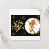 Happy Birthday Card Kaart (Voorkant / Achterkant in situ)