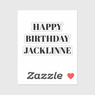 Happy Birthday Card You Can Use In All Contextes Sticker