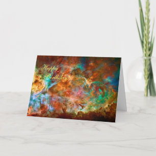 Happy Birthday - Carina Nebula in Argo Navis Kaart