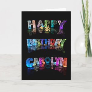 Happy Birthday Carolyn Kaart