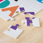 Happy Birthday Cartoon Legpuzzel (Zijkant)