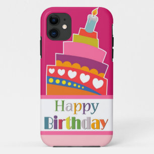 Happy Birthday iPhone 11 Hoesje