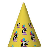 Happy Birthday Cat Feesthoedjes (Rechts)