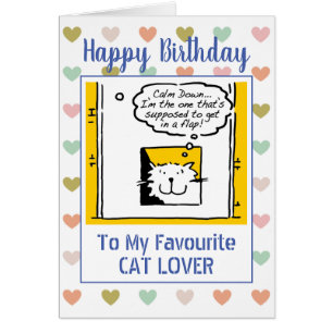 Happy Birthday Cat Lover