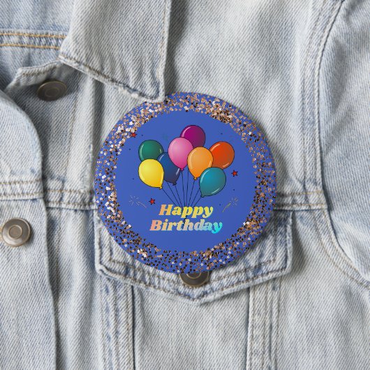 Happy Birthday Celebration Button (In situ)