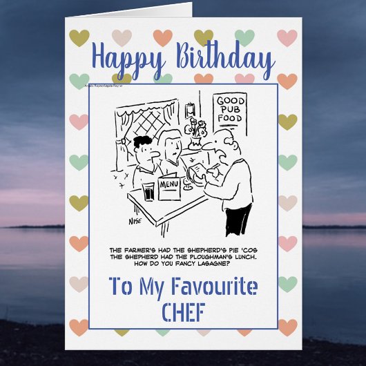 Happy Birthday Chef