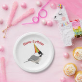 Happy Birthday Chickadee Papieren Bordje (Feest)