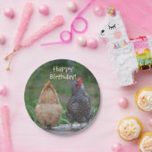 Happy Birthday Chicken Paper Bord (Feest)