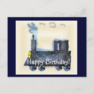 Happy Birthday Choo Choo Briefkaart