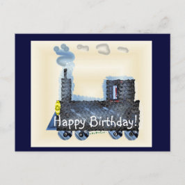 Happy Birthday Choo Choo Briefkaart