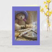 Happy Birthday Christelijk Kaart PBR (Gele Bloem)