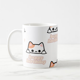 Happy Birthday Coffee Mok – Een feestelijke manier