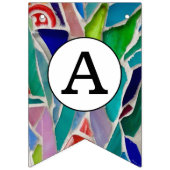 Happy Birthday Colorful Vlaggetjes (Derde vlag)