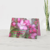 Happy Birthday Cousin Kaart (Achterkant)