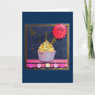 Happy Birthday, Cupcake Kaart