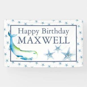 Happy Birthday Custom Banners Nautisch Thema