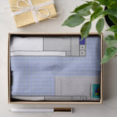 Happy Birthday Custom Windows 95 Computer Theme Tissuepapier (Geschenk)