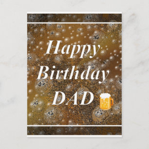 Happy Birthday DAD Briefkaart