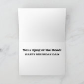 HAPPY BIRTHDAY DAD KAART (Binnen)