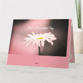 Happy Birthday Daisy Kaart (Achterkant)