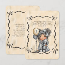 Happy Birthday Darling Daughter Turning 1