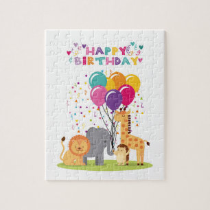 Happy Birthday Design Legpuzzel