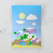 Happy Birthday Dinos Kaart (Binnen)