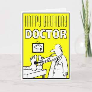 Happy Birthday Doctor Card voor persoonlijk gebrui Kaart