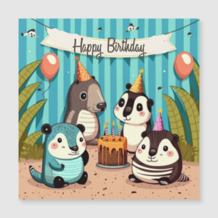 Happy Birthday-douanekaart