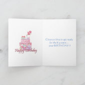 Happy Birthday: een dagje naar het strand Kaart (Binnen)