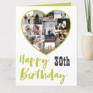 Happy Birthday Elke leeftijd Meervoudig Collage Gr Kaart