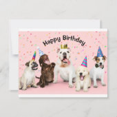 Happy Birthday Feestdagenkaart (Voorkant)