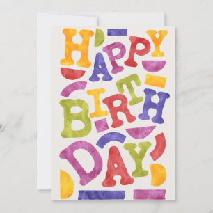 HAPPY BIRTHDAY FEESTDAGENKAART