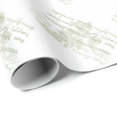 Happy Birthday Fern Wrapping Paper Cadeaupapier (Rol Hoek)