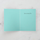 Happy Birthday Ferret Kaart (Binnen)