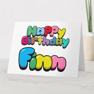 Happy Birthday Finn Kaart